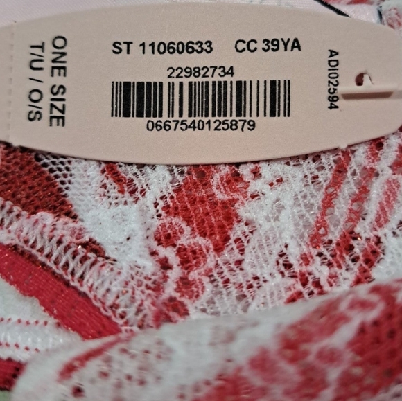 Victoria secret Candy Cane Thong Panties-OS - Picture 3 of 7